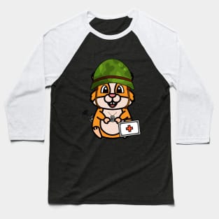 Funny hamster is a medic Baseball T-Shirt